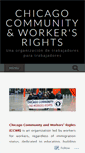 Mobile Screenshot of chicagoworkersrights.org