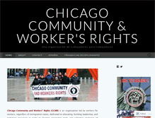 Tablet Screenshot of chicagoworkersrights.org